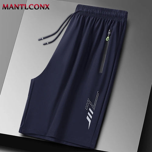 Pantalones cortos deportivos MANTLCONX de secado rápido para hombre