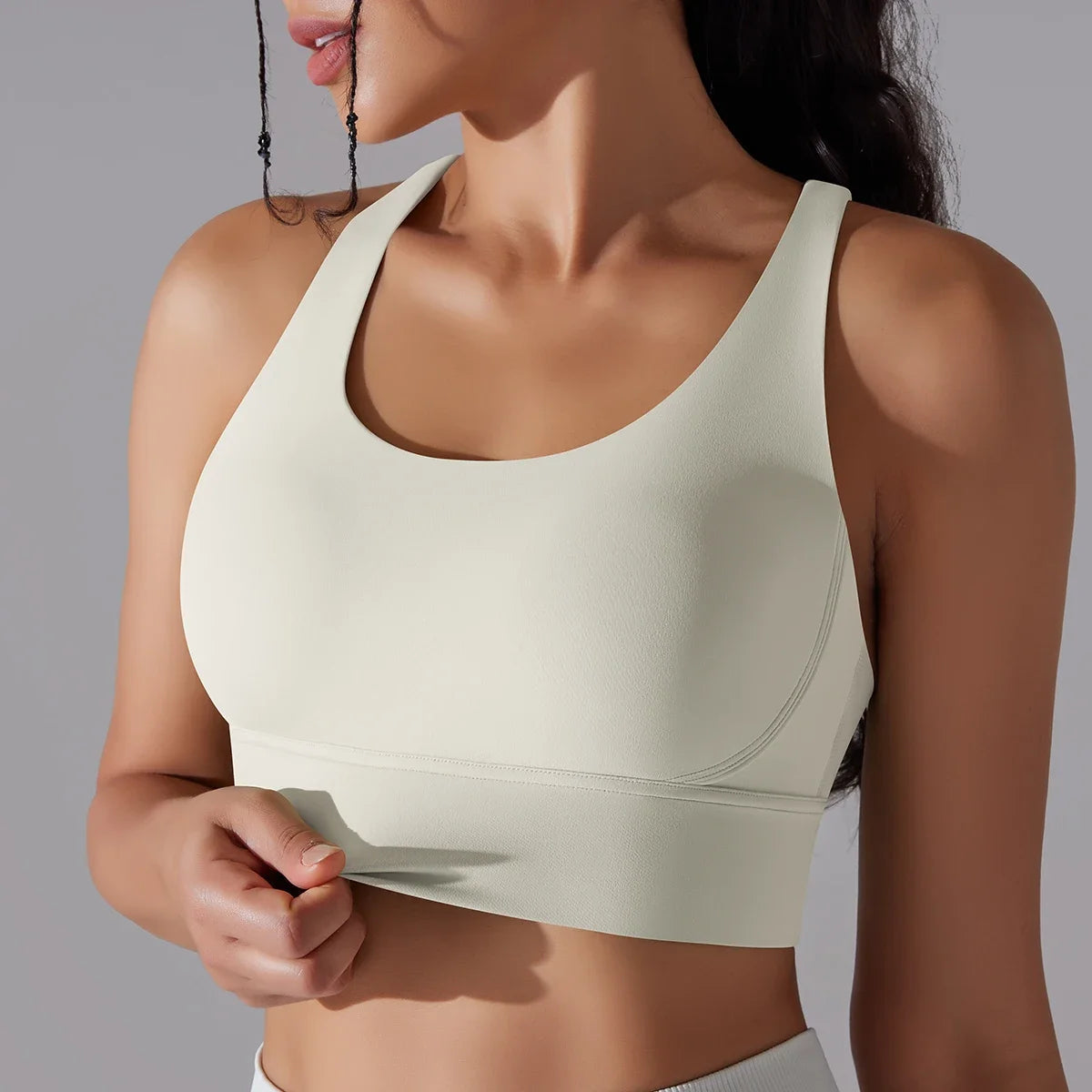 Sujetador de yoga para mujer y camisetas sin mangas para fitness