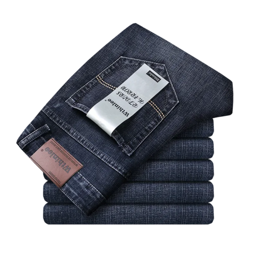 Vaqueros rectos y elásticos casuales de moda para hombre de negocios de WthinLee