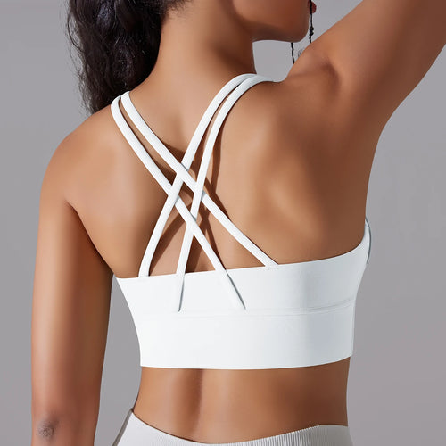 Sujetador de yoga para mujer y camisetas sin mangas para fitness