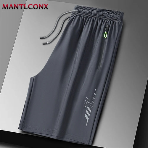 Pantalones cortos deportivos MANTLCONX de secado rápido para hombre