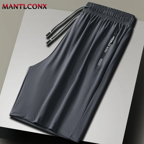 Pantalones cortos deportivos MANTLCONX de secado rápido para hombre