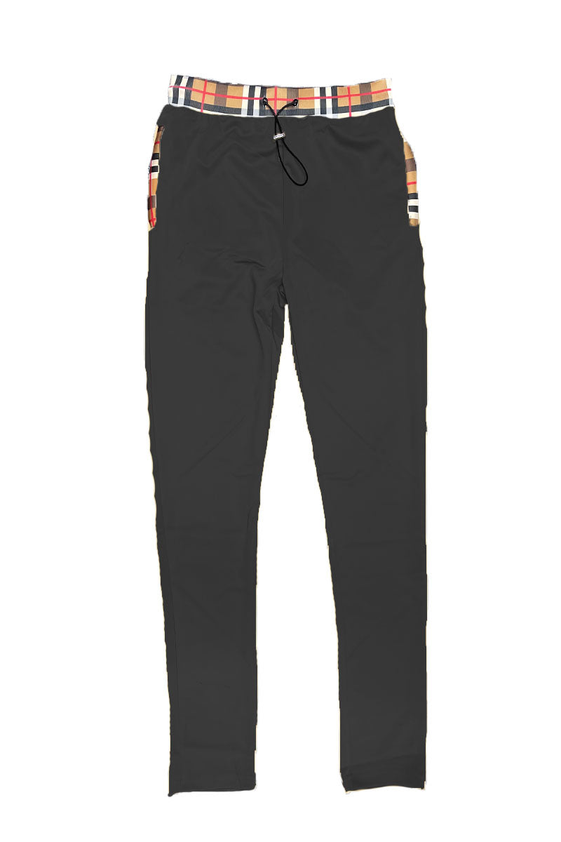 Conjunto de polo y pantalón a cuadros de Lime Milo