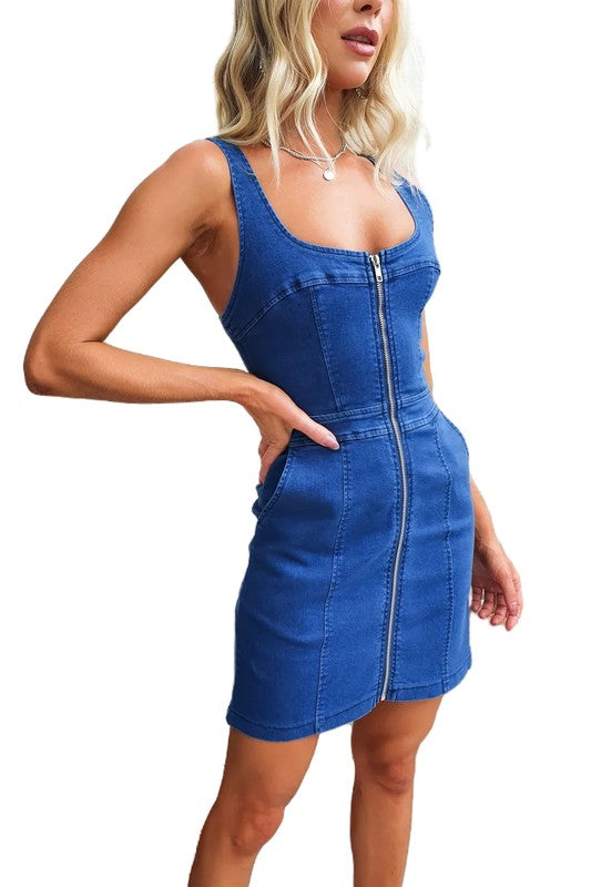Vestido vaquero de moda para mujer de Jade Icarus