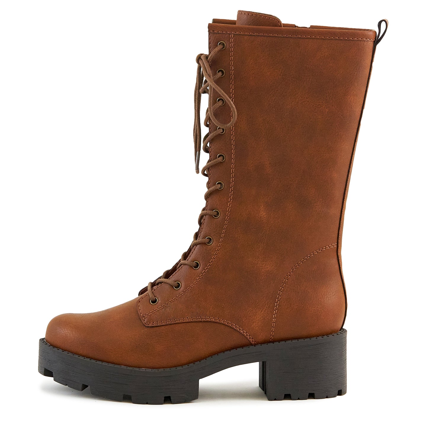 Botas Private para mujer color camello