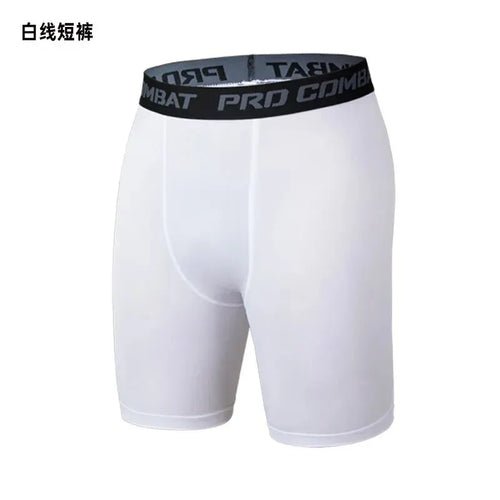 Leggings deportivos para hombre, elásticos y de secado rápido. 