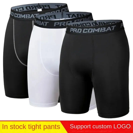 Leggings deportivos para hombre, elásticos y de secado rápido. 