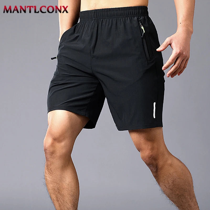 Pantalones cortos deportivos MANTLCONX de secado rápido para hombre 