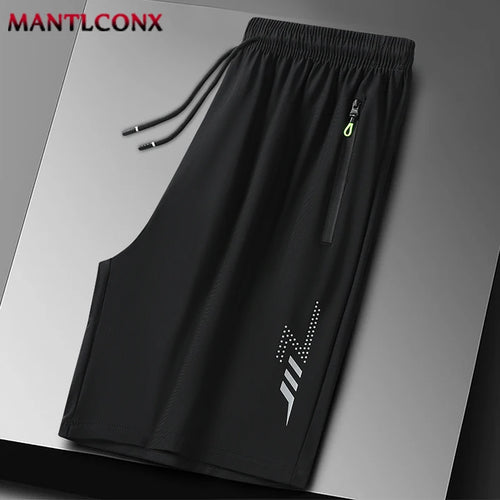 Pantalones cortos deportivos MANTLCONX de secado rápido para hombre 