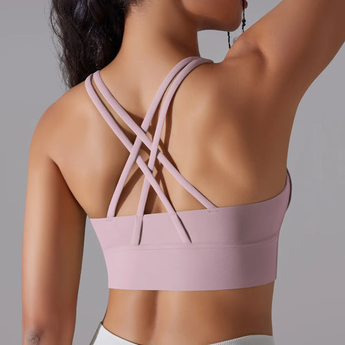 Sujetador de yoga para mujer y camisetas sin mangas para fitness