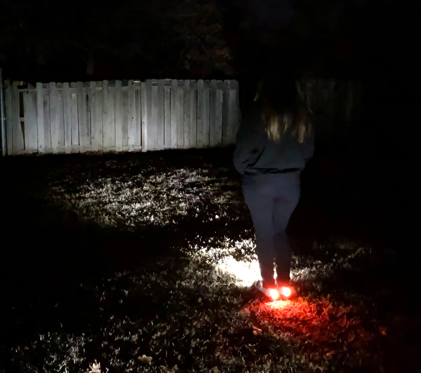 Zapatillas de running nocturnas para mujer con luces de seguridad integradas