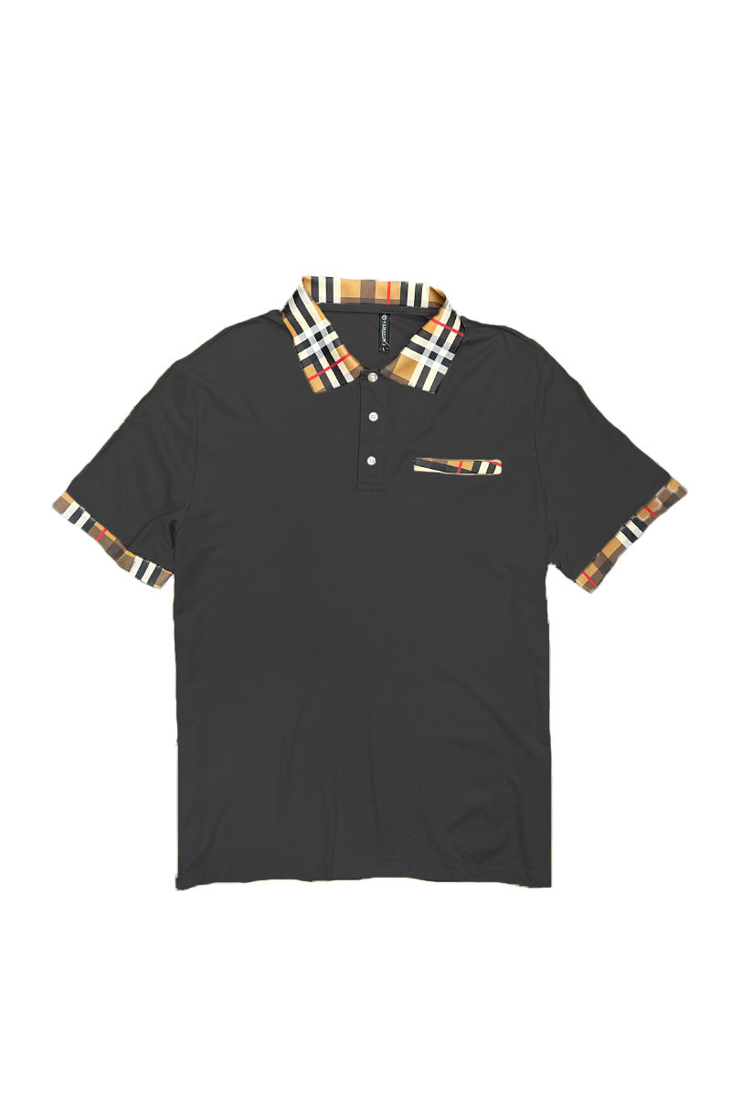 Conjunto de polo y pantalón a cuadros de Lime Milo