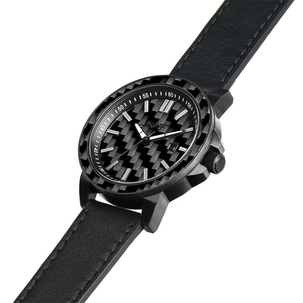 Reloj de fibra de carbono de Stealth Apollo